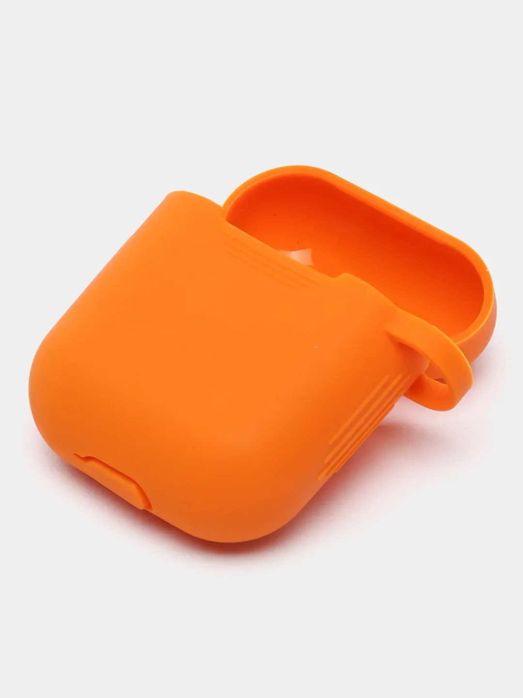 Оранжевый силиконовый чехол для наушников AirPods 1 / 2 / TWS i9s i10 i11 i12 i13 i14 i15 i100
