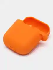 Оранжевый силиконовый чехол для наушников AirPods 1 / 2 / TWS i9s i10 i11 i12 i13 i14 i15 i100