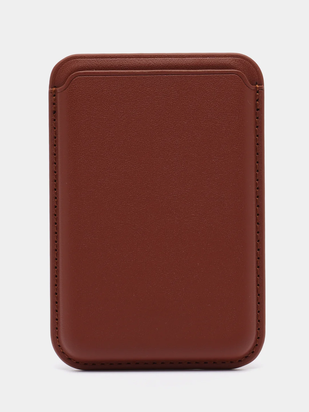 Коричневый картхолдер MagSafe для iPhone (Айфон)