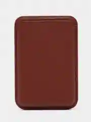 Коричневый картхолдер MagSafe для iPhone (Айфон)
