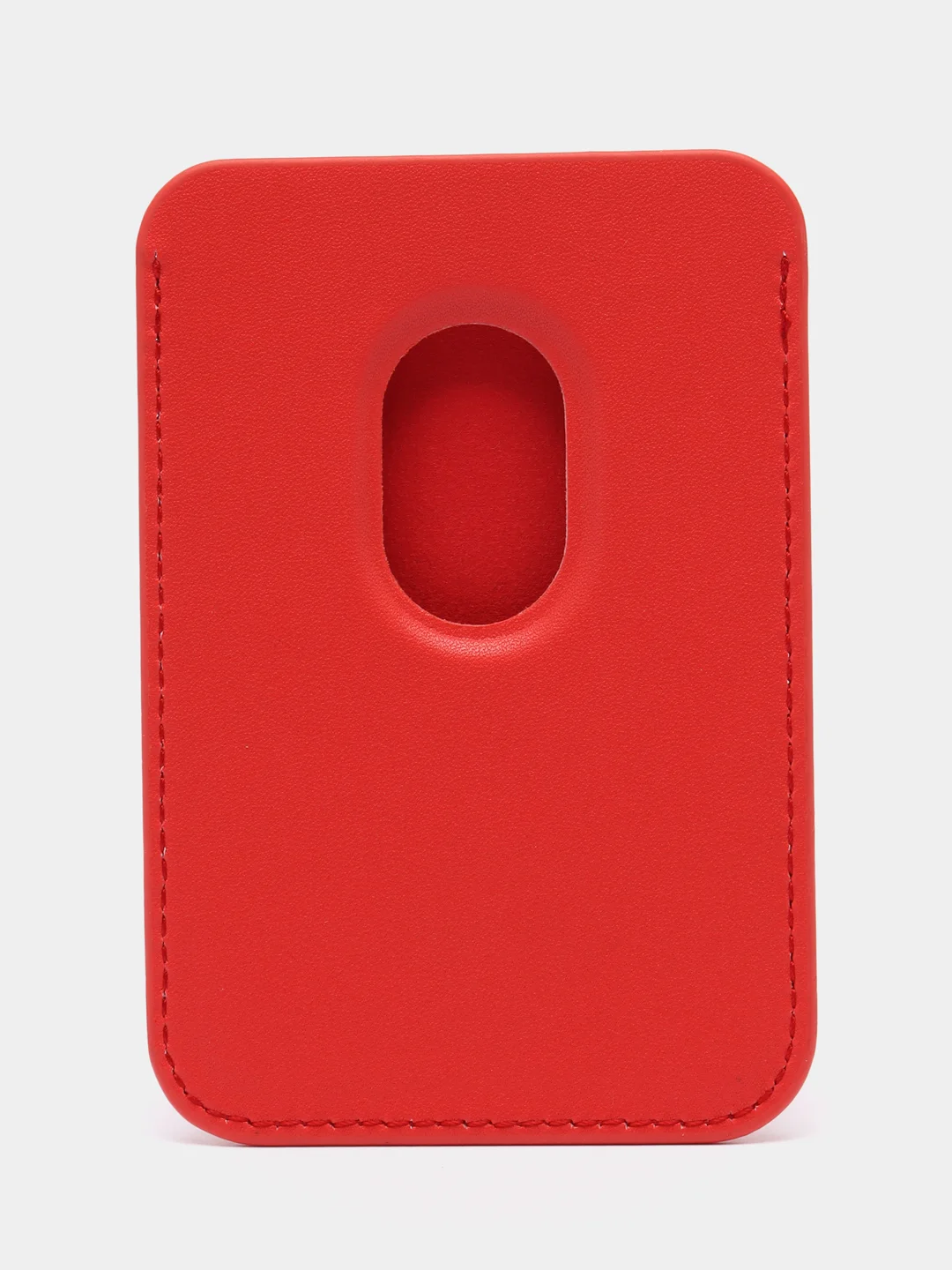 Красный картхолдер MagSafe для iPhone (Айфон)
