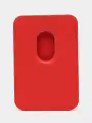 Красный картхолдер MagSafe для iPhone (Айфон)
