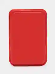 Красный картхолдер MagSafe для iPhone (Айфон)