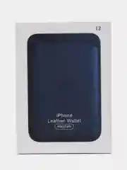 Темно-синий картхолдер MagSafe для iPhone 12, 13, Pro, Max, mini цветная анимация (Айфон)
