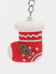 Красный брелок новогодний / новогодний сувенир