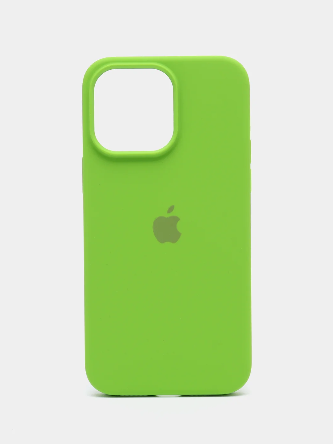 Салатовый чехол iPhone, Айфон 11, 13, 14, 15, Про Макс, Pro Max, силиконовый Silicone Case
