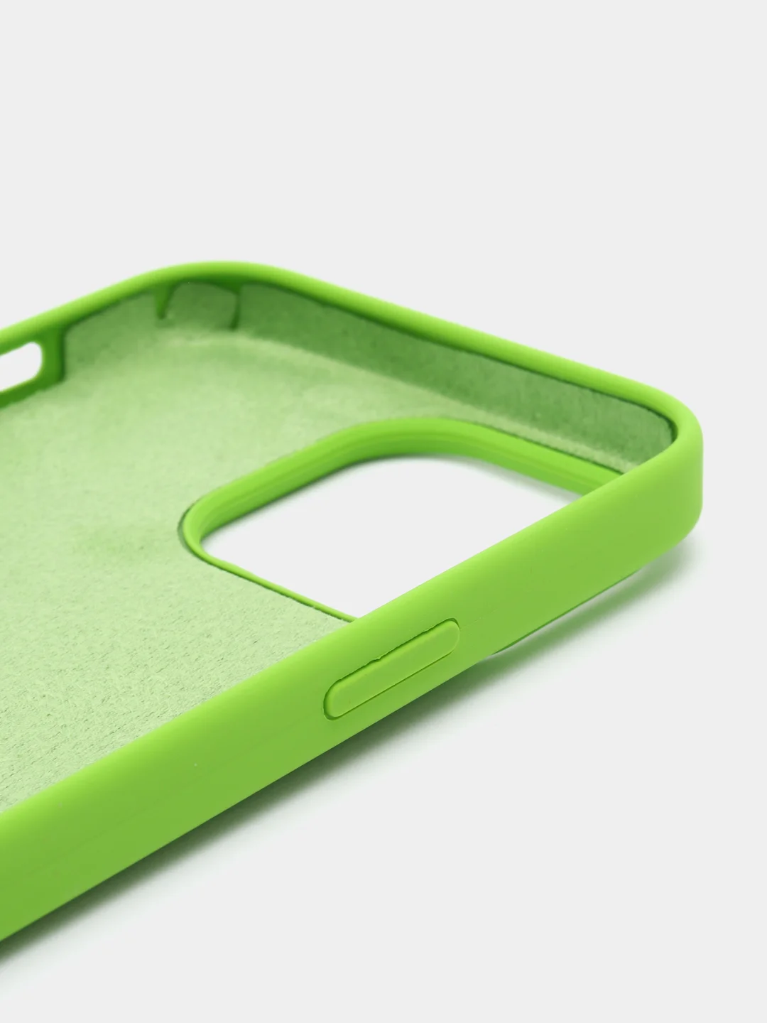 Салатовый чехол iPhone, Айфон 11, 13, 14, 15, Про Макс, Pro Max, силиконовый Silicone Case