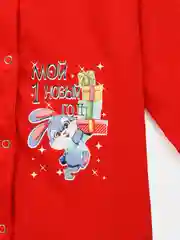 Новогодний комбинезон для новорожденных