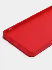 Красный чехол Infinix Note 30 / Инфиникс Нот 30, силиконовый, матовый