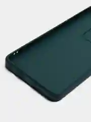 Тёмно-зелёный чехол Infinix Note 30 / Инфиникс Нот 30, силиконовый, матовый