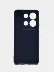 Темно-синий чехол Infinix Note 30 / Инфиникс Нот 30, силиконовый, матовый