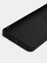 Черный чехол Infinix Note 30 / Инфиникс Нот 30, силиконовый, матовый