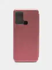 Багровый чехол-книжка Infinix Smart 6 Plus X6823C (Инфиникс Смарт 6 Плюс)