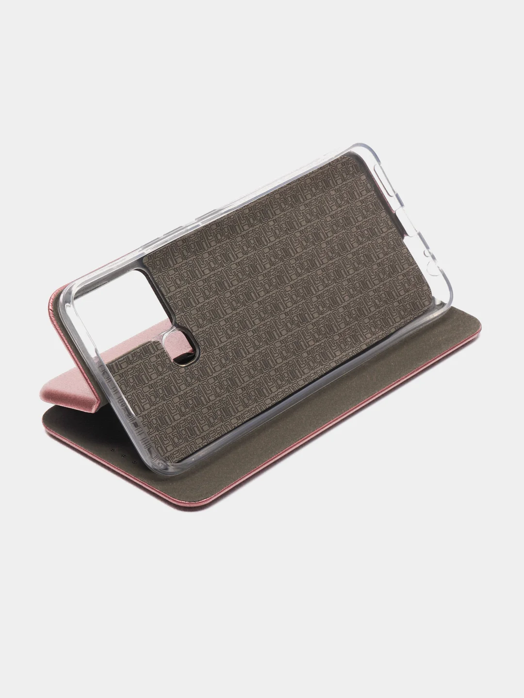 Багровый чехол-книжка Infinix Smart 6 Plus X6823C (Инфиникс Смарт 6 Плюс)