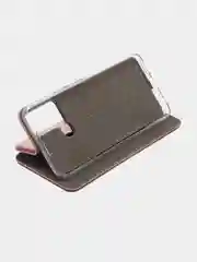 Багровый чехол-книжка Infinix Smart 6 Plus X6823C (Инфиникс Смарт 6 Плюс)