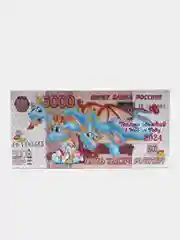 Лесной зеленый магнит новогодний с драконом, в виде денежной купюры, 2024