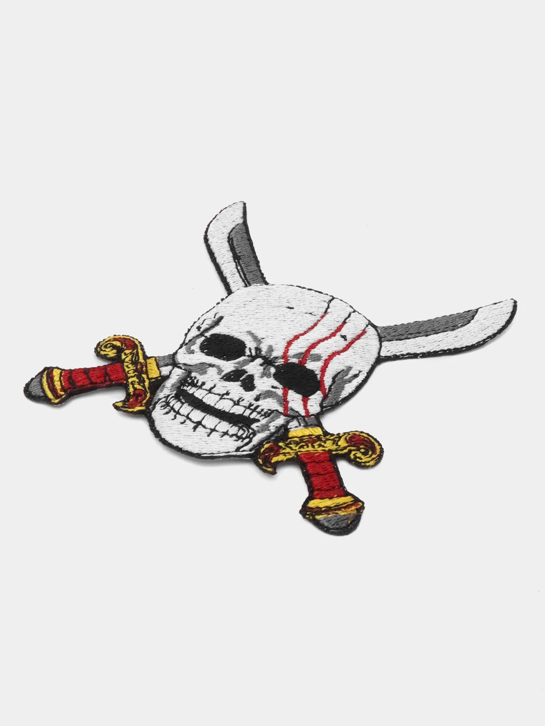 Аметистовый нашивка с термоклеем из аниме "One Piece / Ван Пис"