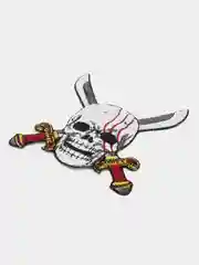 Аметистовый нашивка с термоклеем из аниме "One Piece / Ван Пис"