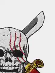 Аметистовый нашивка с термоклеем из аниме "One Piece / Ван Пис"
