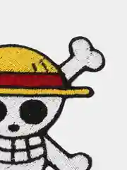 Аметистовый нашивка с термоклеем из аниме "One Piece / Ван Пис"