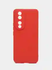 Красный чехол Honor 90 (Хонор 90), силиконовый, матовый