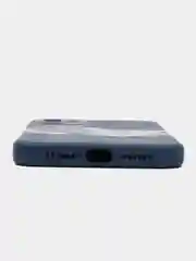 Белый чехол силиконовый с принтом на iPhone 11 (Айфон 11)