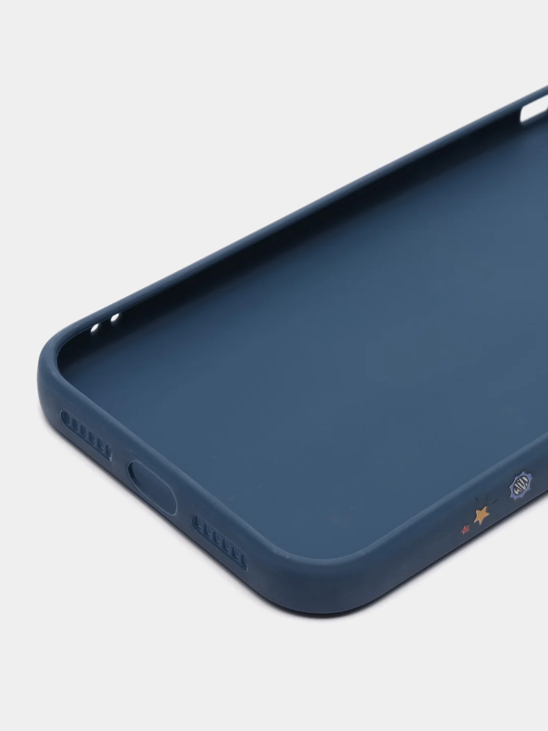 Белый чехол силиконовый с принтом на iPhone 11 (Айфон 11)
