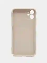 Белый чехол силиконовый с принтом на iPhone 11 (Айфон 11)