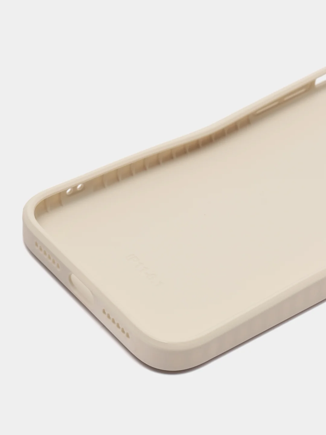 Белый чехол силиконовый с принтом на iPhone 11 (Айфон 11)