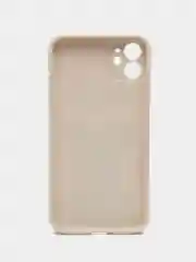 Темно-синий чехол силиконовый с принтом на iPhone 11 (Айфон 11)