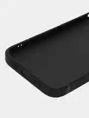Темно-синий чехол силиконовый с принтом на iPhone 11 (Айфон 11)