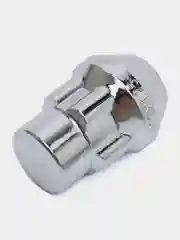 Гайки секретные LS M12 х 1,25, 32 мм, конус, 4+2 ключа, хром