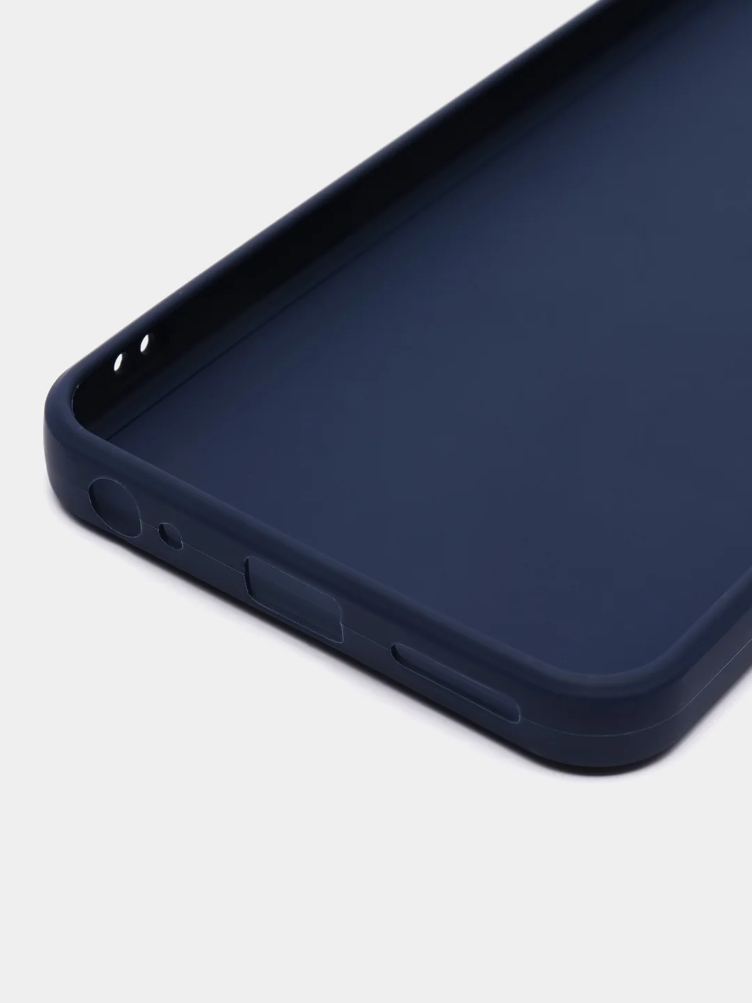 Темно-синий чехол Tecno Spark 10 / 10C, Техно Спарк 10 / 10С, силиконовый, матовый