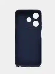 Темно-синий чехол Tecno Spark 10 / 10C, Техно Спарк 10 / 10С, силиконовый, матовый