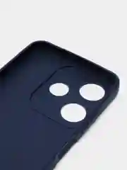 Темно-синий чехол Tecno Spark 10 / 10C, Техно Спарк 10 / 10С, силиконовый, матовый