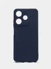 Темно-синий чехол Tecno Spark 10 / 10C, Техно Спарк 10 / 10С, силиконовый, матовый