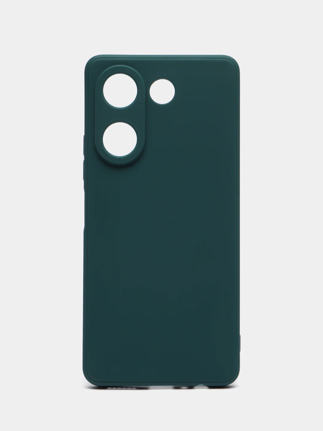 Тёмно-зелёный чехол для Tecno Camon 20 / 20 Pro, Техно Камон 20 Про, силиконовый, матовый