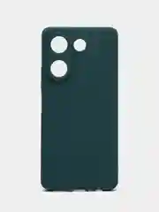 Тёмно-зелёный чехол для Tecno Camon 20 / 20 Pro, Техно Камон 20 Про, силиконовый, матовый