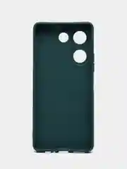 Тёмно-зелёный чехол для Tecno Camon 20 / 20 Pro, Техно Камон 20 Про, силиконовый, матовый