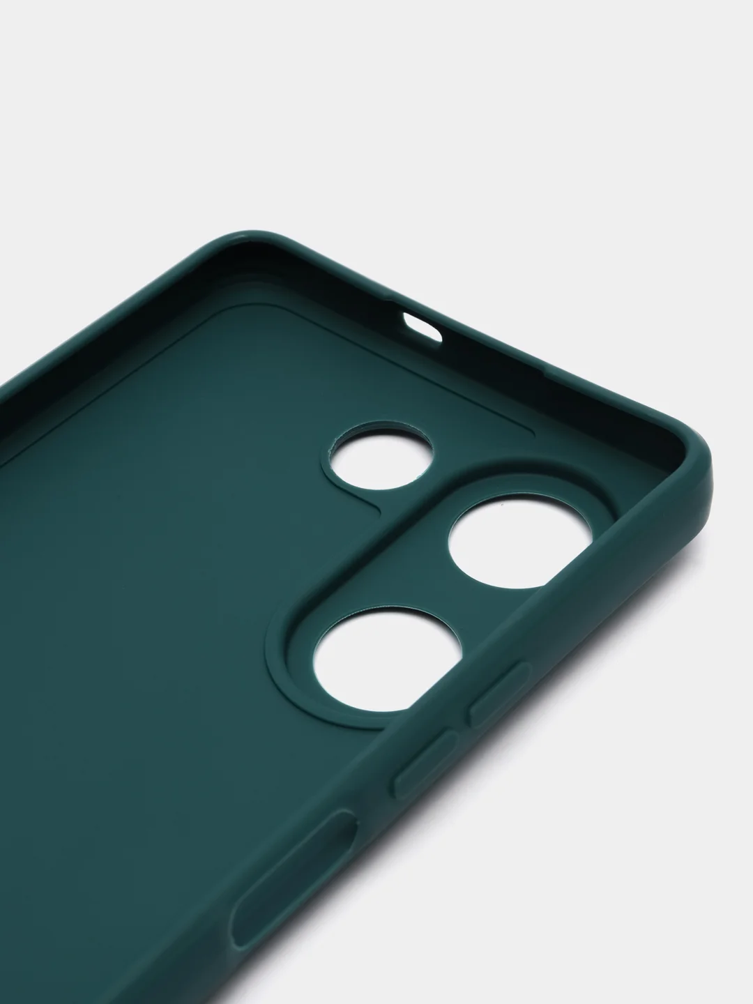 Тёмно-зелёный чехол для Tecno Camon 20 / 20 Pro, Техно Камон 20 Про, силиконовый, матовый