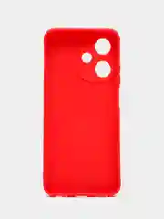 Красный чехол Infinix Hot 30 Play / Инфиникс Хот 30 Плей, силиконовый, матовый