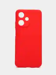 Красный чехол Infinix Hot 30 Play / Инфиникс Хот 30 Плей, силиконовый, матовый