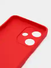 Красный чехол Infinix Hot 30 Play / Инфиникс Хот 30 Плей, силиконовый, матовый