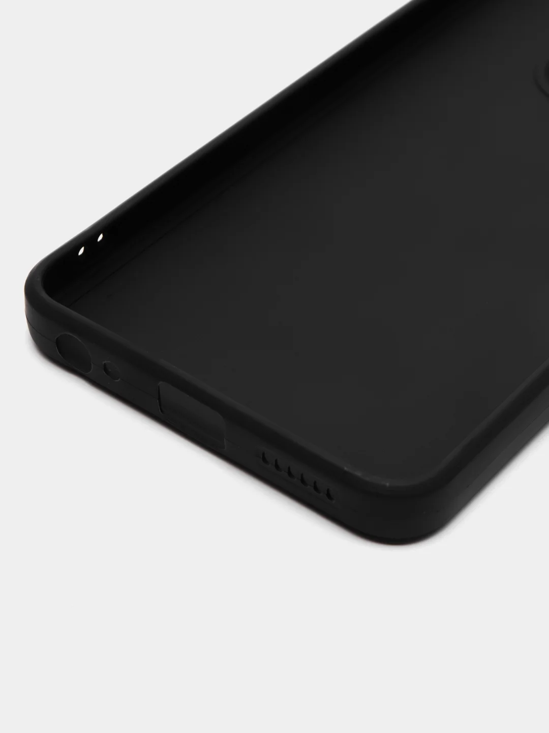 Черный чехол Infinix Smart 7 / Spark Go 2023, Pop 7, 7 Pro / Инфиникс Смарт 7, черный силиконовый