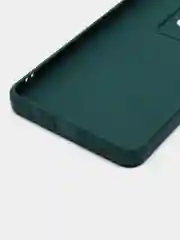 Тёмно-зелёный чехол Infinix Note 30 Vip / Инфиникс Нот 30 Вип, силиконовый, матовый