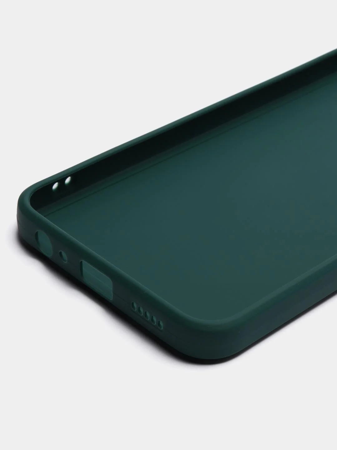 Тёмно-зелёный чехол Honor X6, Honor X8 5G / Хонор Х6, Х8 5Г, силиконовый, матовый