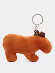 Коричневый мягкая игрушка-вывернушка Зайка/Кролик, Клубничка/Морковка, аксессуар-брелок для ключей
