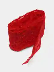 Красный кружево капроновое