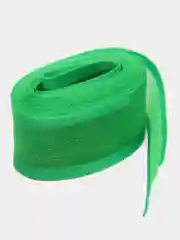 Зеленый лента органза с атласными краями