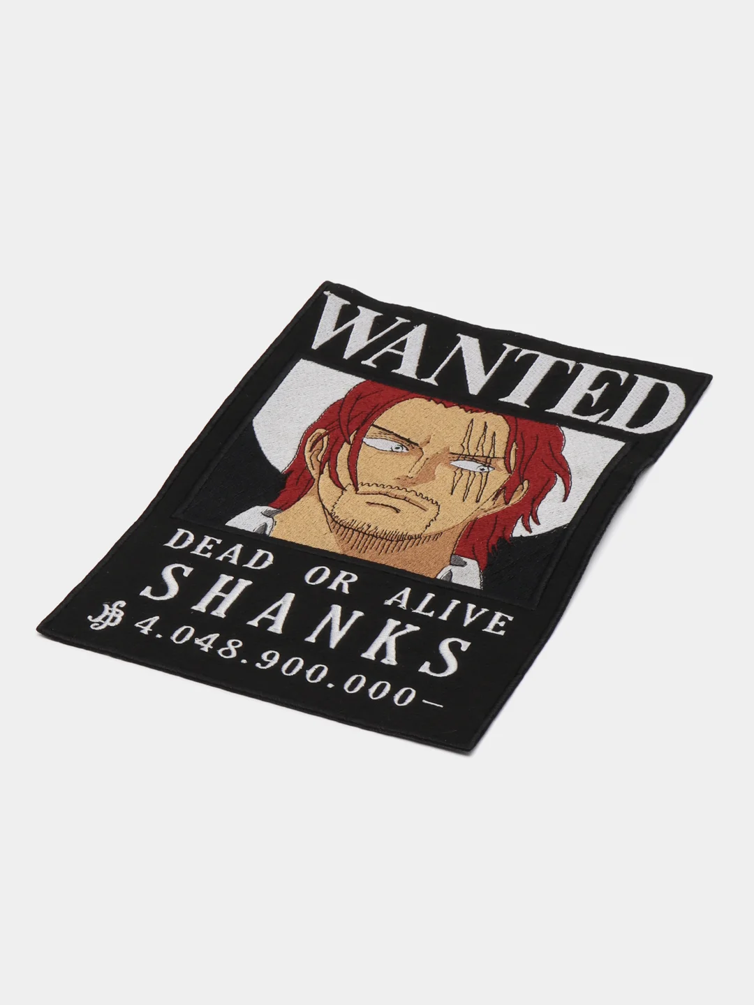 Алый нашивка с термоклеем из аниме "One Piece / Ван Пис"